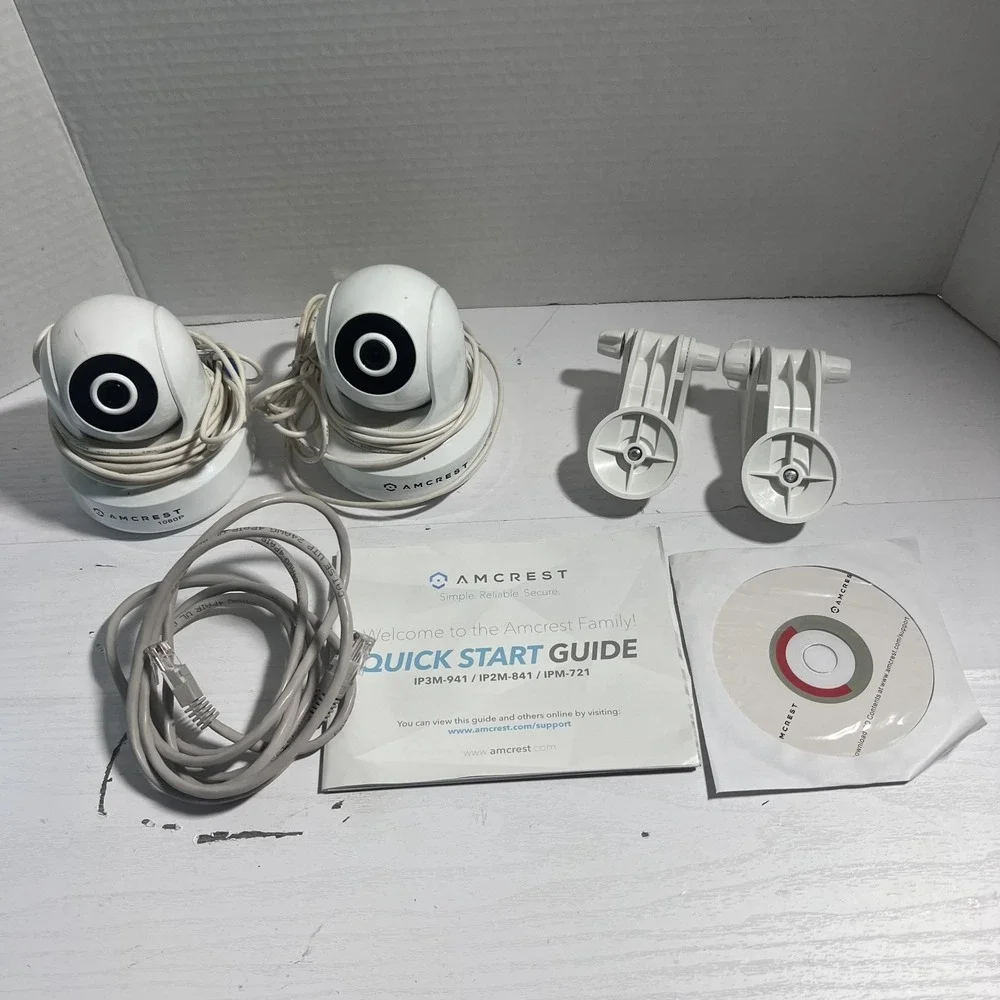 Amcrest IP2M-841W IPM-721W 1080P Pan Tilt Wireless IP Security Camera WiFi